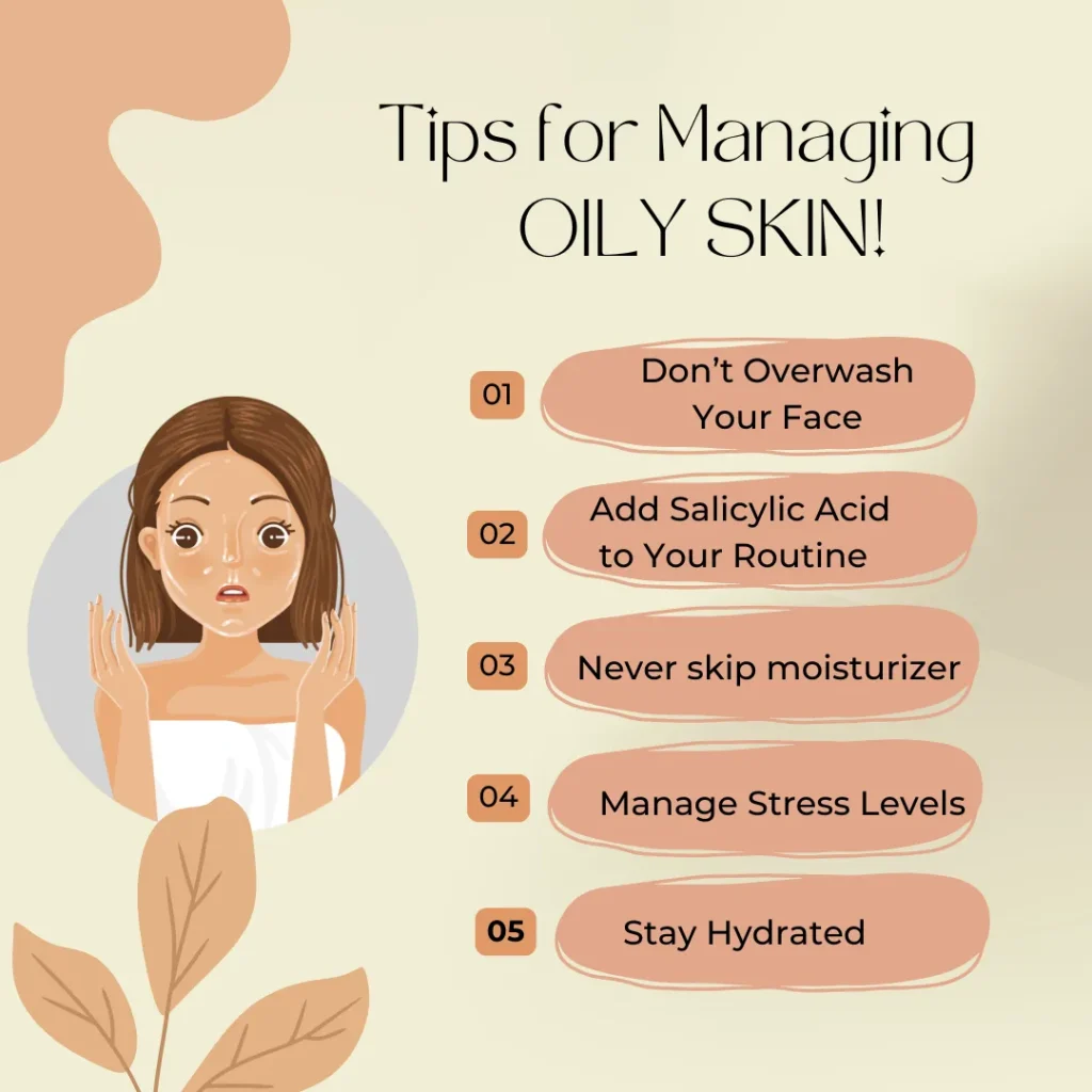 how to manage oily skin