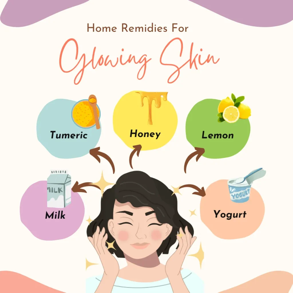 Home Remedies For glowing skin